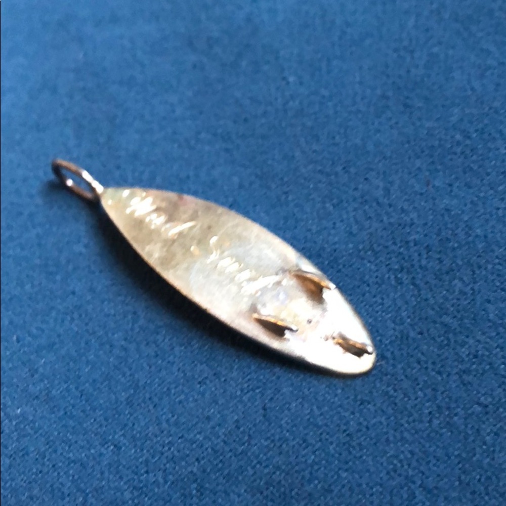 Vintage surfboard pendant